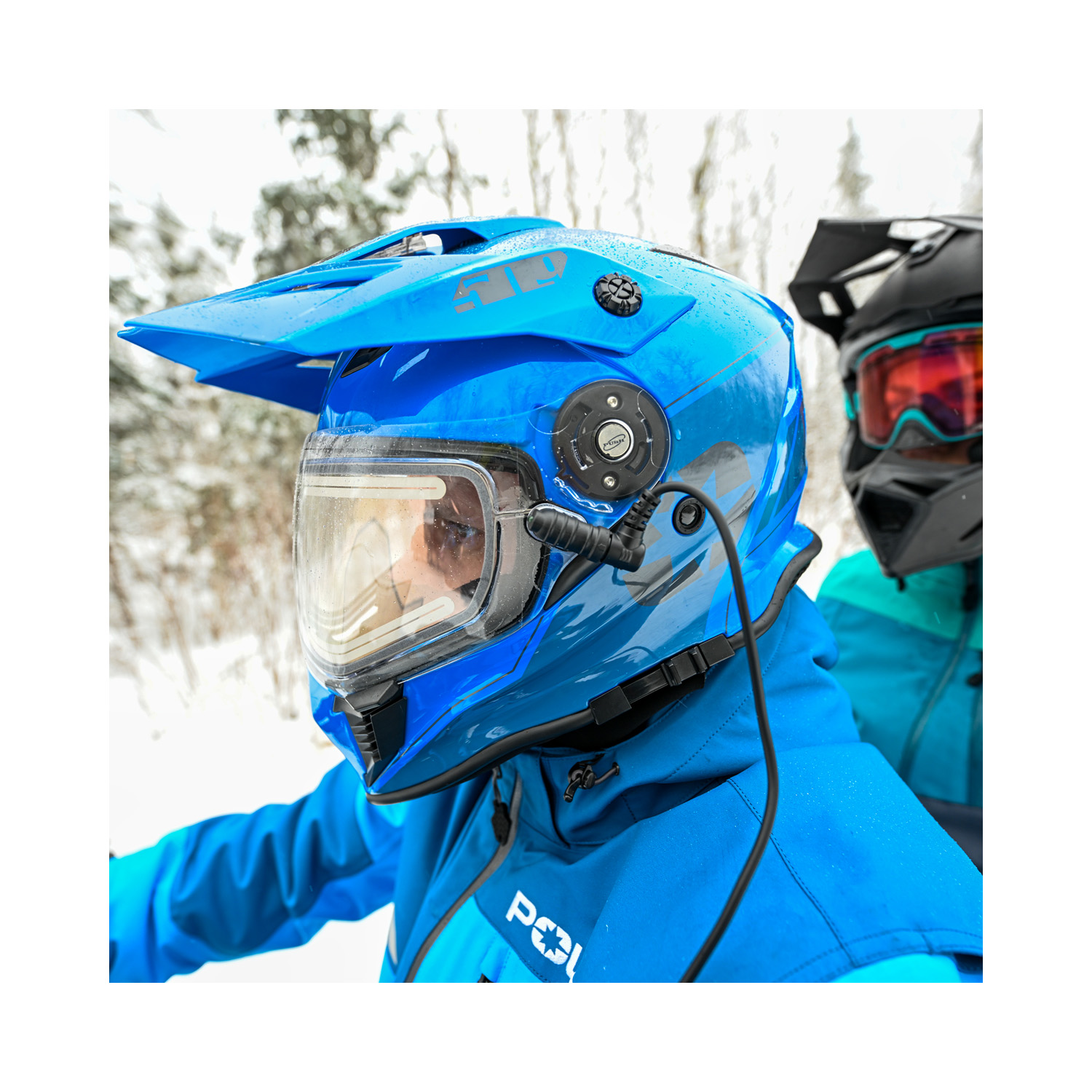509 Delta R3L Helmet, Zenith Blue | Polaris Snowmobiles EN-CA