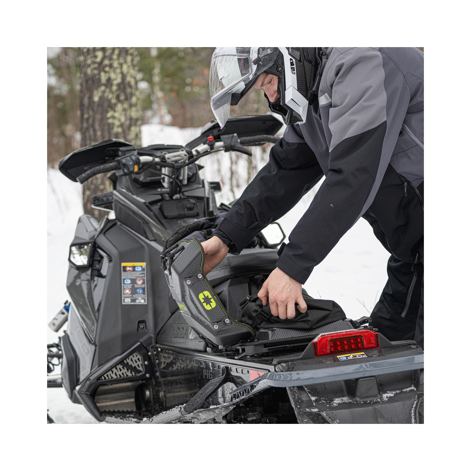 Lock & Ride® Flex Medium Burandt Bag with Integrated