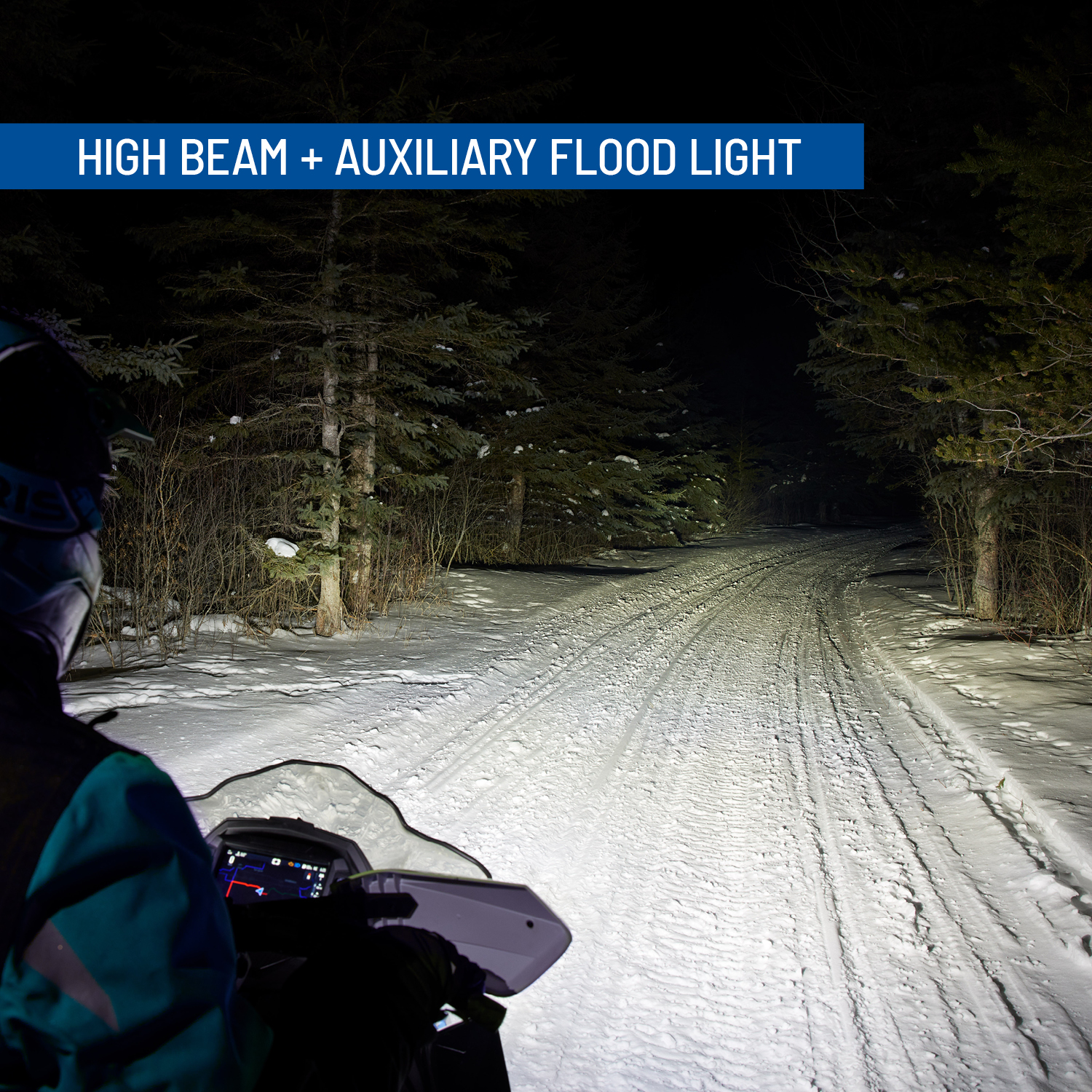 Auxiliary Punch Light | Polaris Snowmobiles