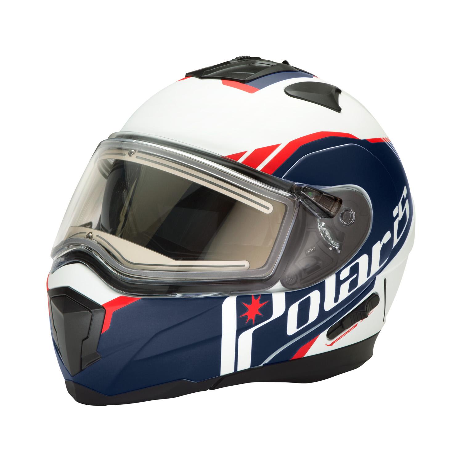 Polaris snowmobile helmets with electric sale shield