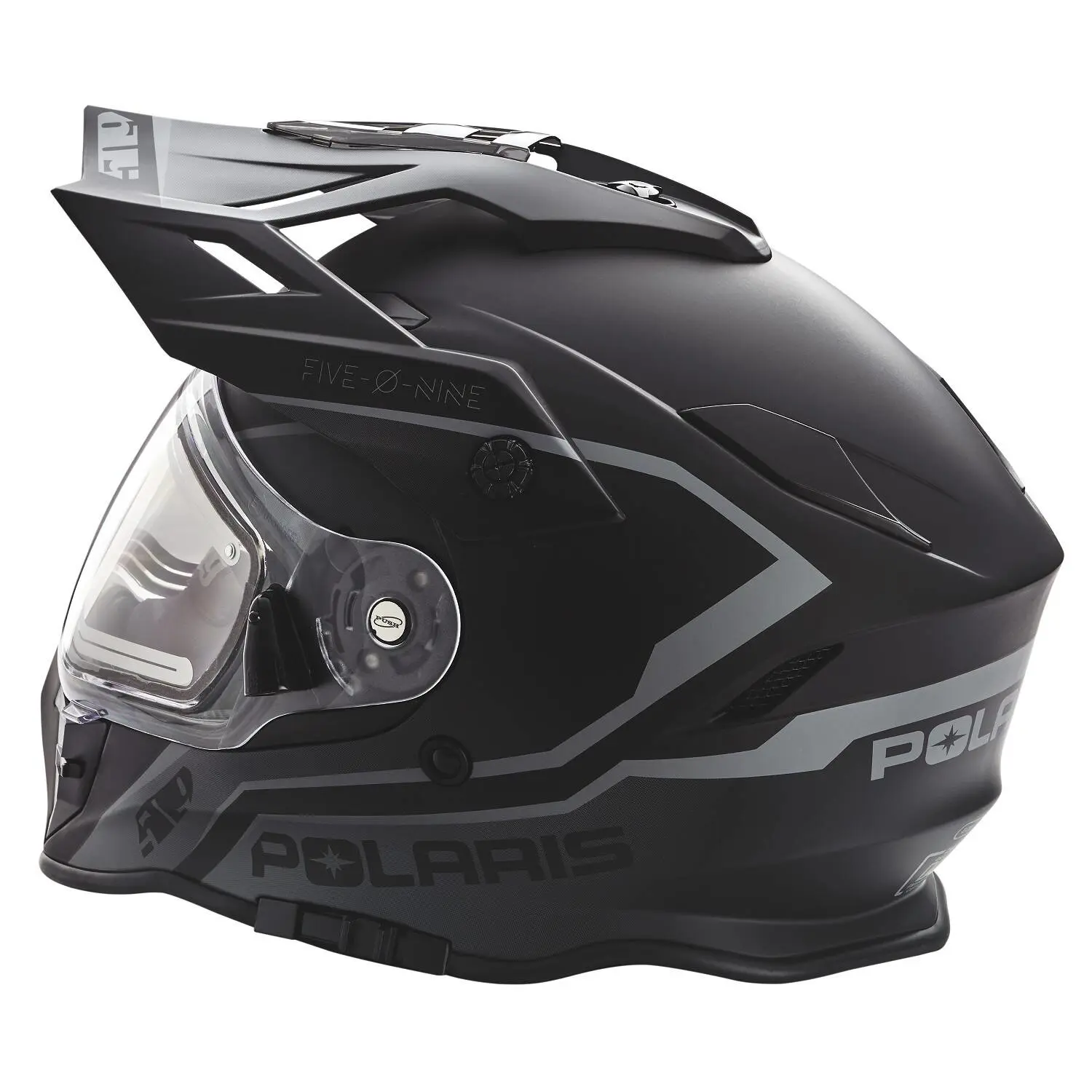 509 Delta R3 Adult Moto Helmet with Removable Electric Shield, Black |  Polaris Snowmobiles