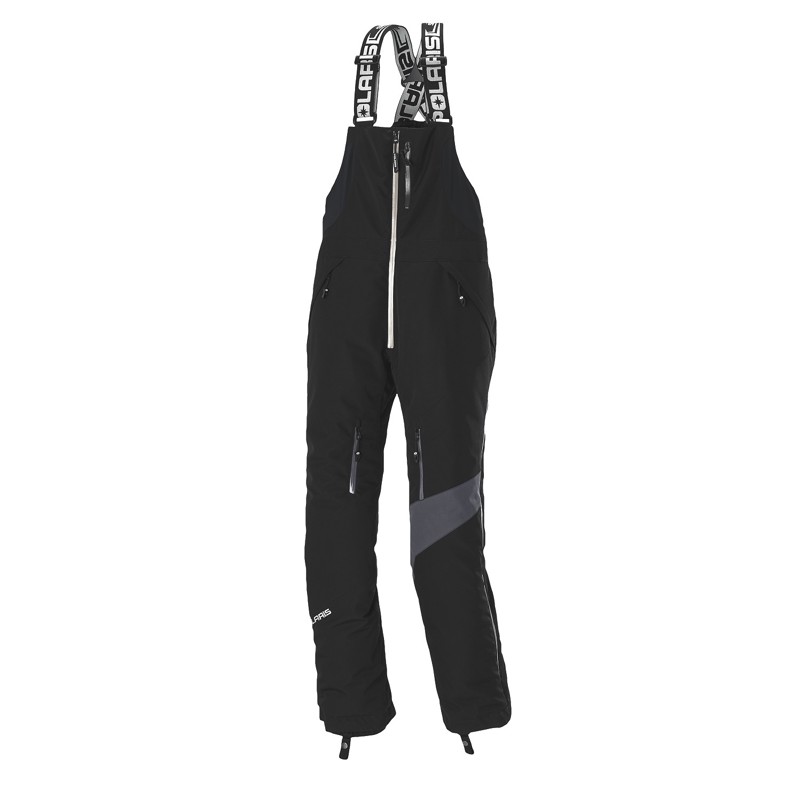 Women S Tech54 Switchback Bib With Waterproof Breathable Membrane Black Polaris Snowmobiles