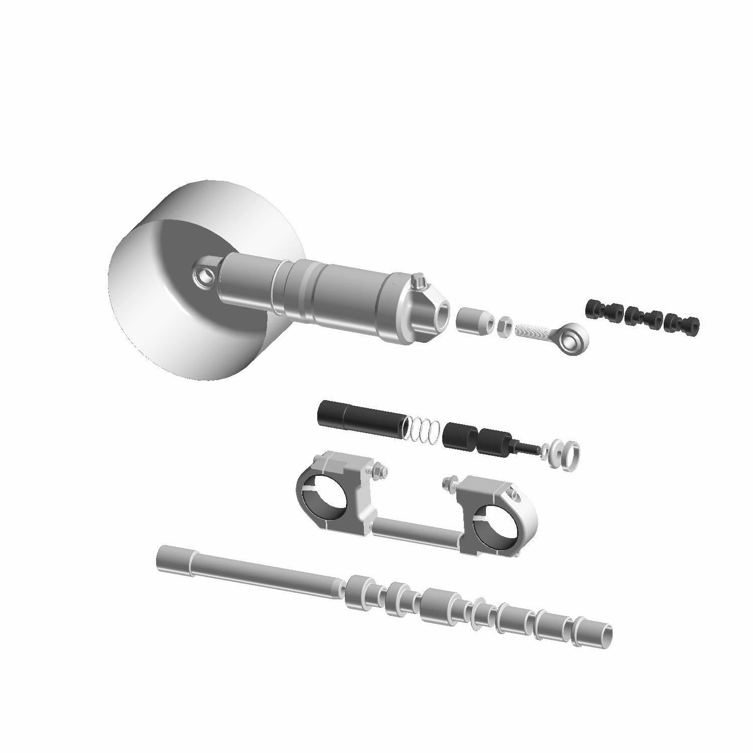 Mountain Horse Suspension Strut Install Kit - Yamaha