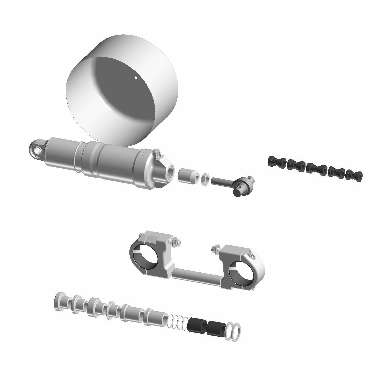 ARO/RIOT Suspension Strut Install Kit - KTM, Husqvarna - 2883371
