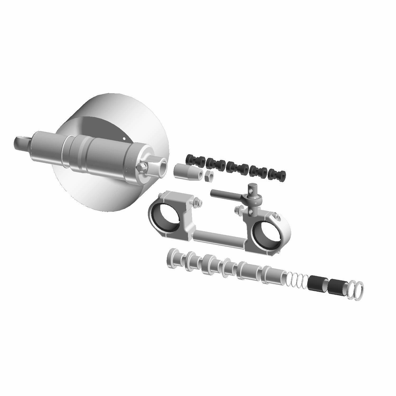 ARO/RIOT Suspension Strut Install Kit - KTM - 2883481 | Timbersled