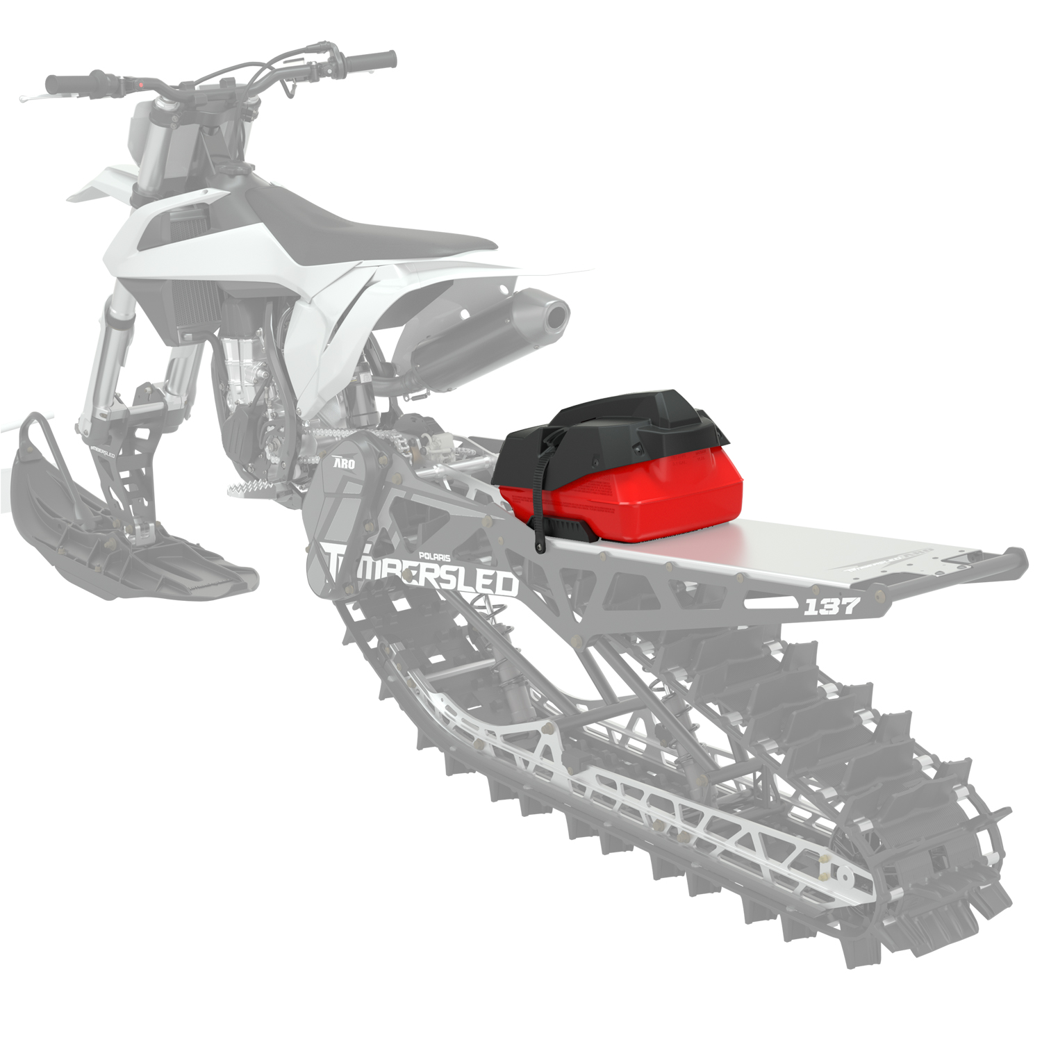 Fuel Can Timbersled Snow Bike Systems