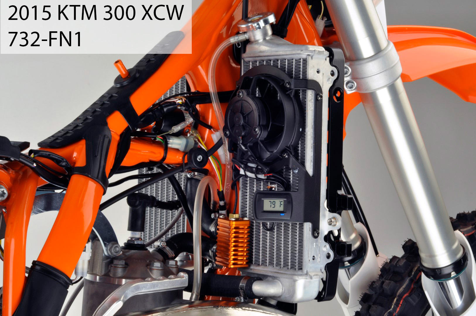 Fan Kit, Motorcycle Radiators, KTM 2008-2015 | TrailTech