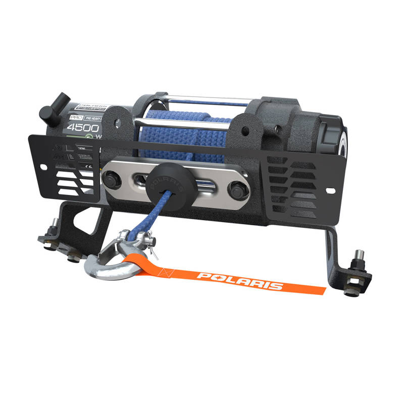 Polaris PRO HD 4,500 Lb. Winch with Rapid Rope Recovery Polaris RANGER