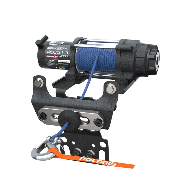 Polaris PRO HD 4,500 lb. Winch with Rapid Rope Recovery