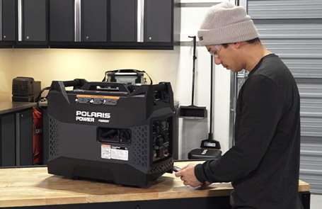 P2500iEBT Polaris Mobile App Setup and Operation