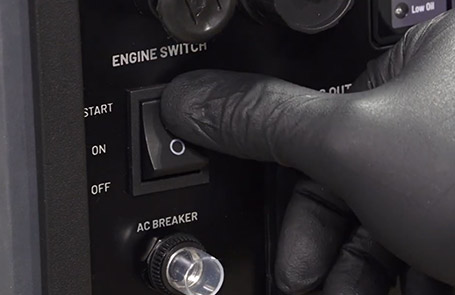 P2500iEBT Setup, Inspection and Starting