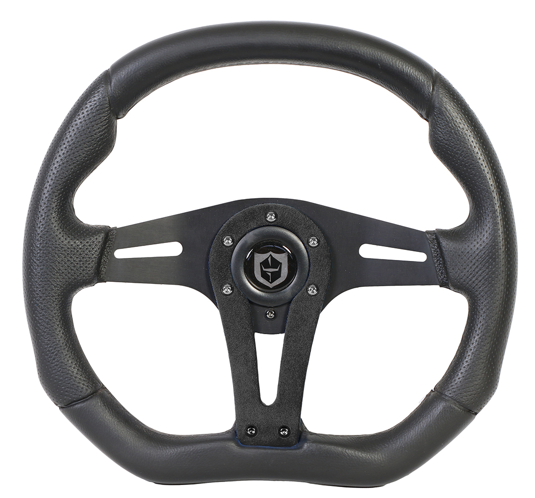 Tusk Steering Wheel Hub with Pro Armor Steering Wheel Top Marker Suede Steering Wheel For Polaris RZR 900 Trail EPS 2015-2020 