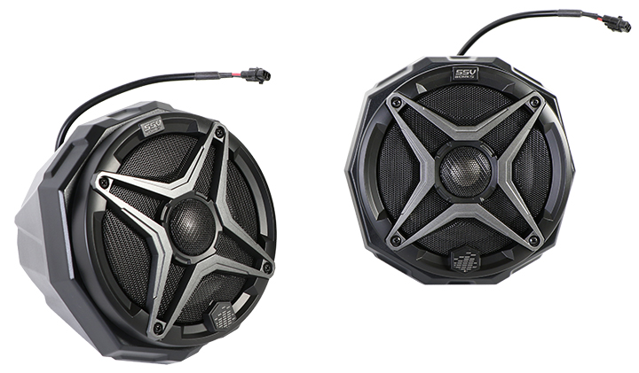 Pro Armor 2-Speaker SXS Cage Audio Kit with 1.85