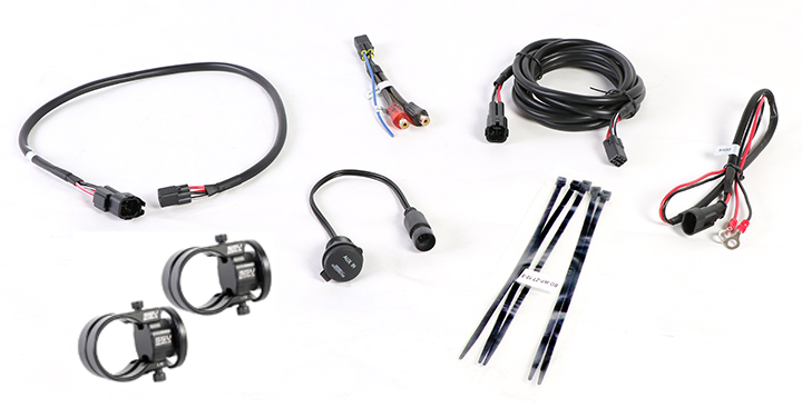 Pro Armor 2-Speaker SXS Cage Audio Kit with 1.85