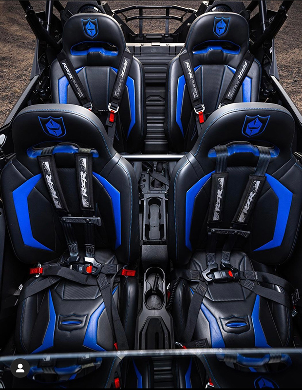 RZR Pro XP 4 GForce Pro Rear Seat Pro Armor
