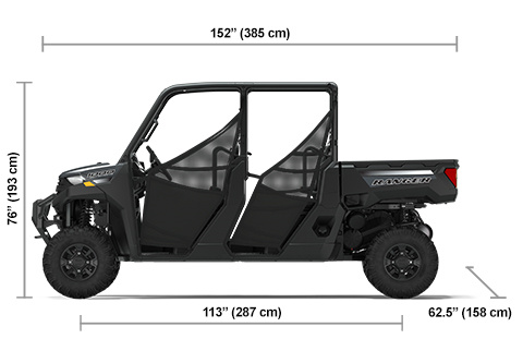 Ranger CREW 1000 Premium Strealth Gray Specifications