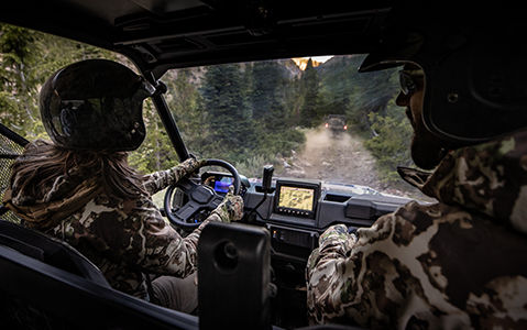 Interior of a Ranger Big Game edition cockpit