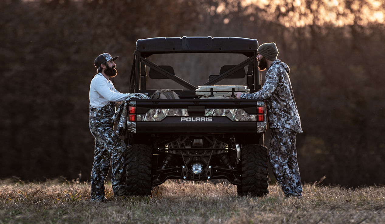 Two Hunters with their Polaris RANGER