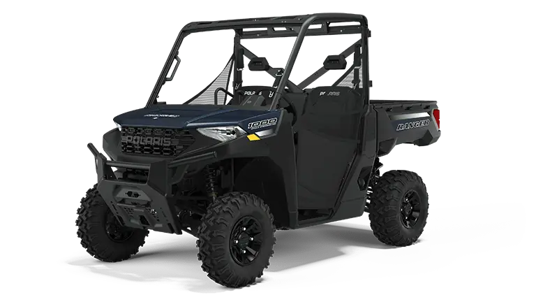 2021 Polaris Ranger 1000 Premium Steel Blue Metallic