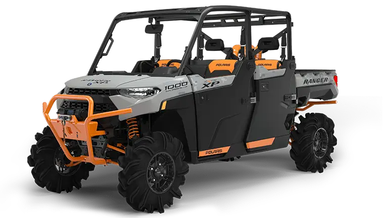 2021 Polaris RANGER CREW XP 1000 High Lifter Edition Ghost Gray