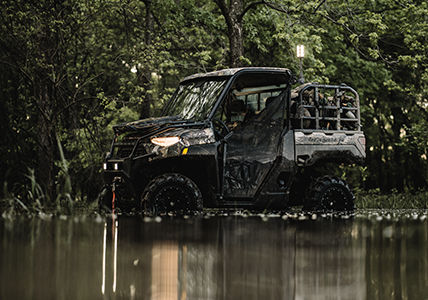 ranger xp 1000 with accessories installed from the waterfowl collection