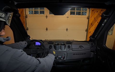 Winter accessories on the Ranger 1000
