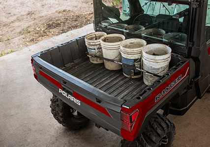 Ranger Crew XP 1000 featuring bucket rings