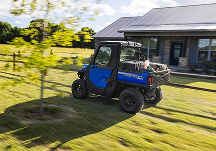RANGER SP 570 with accessories installed from the landowner collection transporting tools