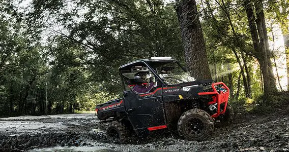 Ranger XP 1000 Highlifter in the mud