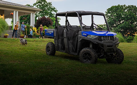 Interior Of 2022 Polaris Ranger Crew 570-4 Eps