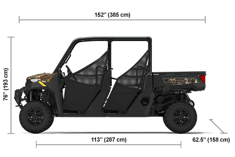 RANGER CREW 1000 Premium Winter Prep Package Polaris Pursuit Camo Specifications