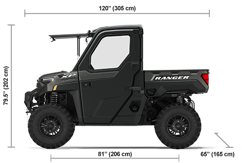 Spécifications du RANGER XP 1000 édition Northstar Ultimate titane mat