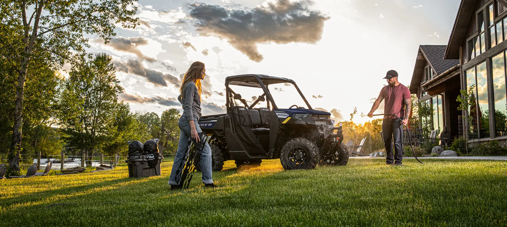 couple lavant leur vutt ranger 1000
