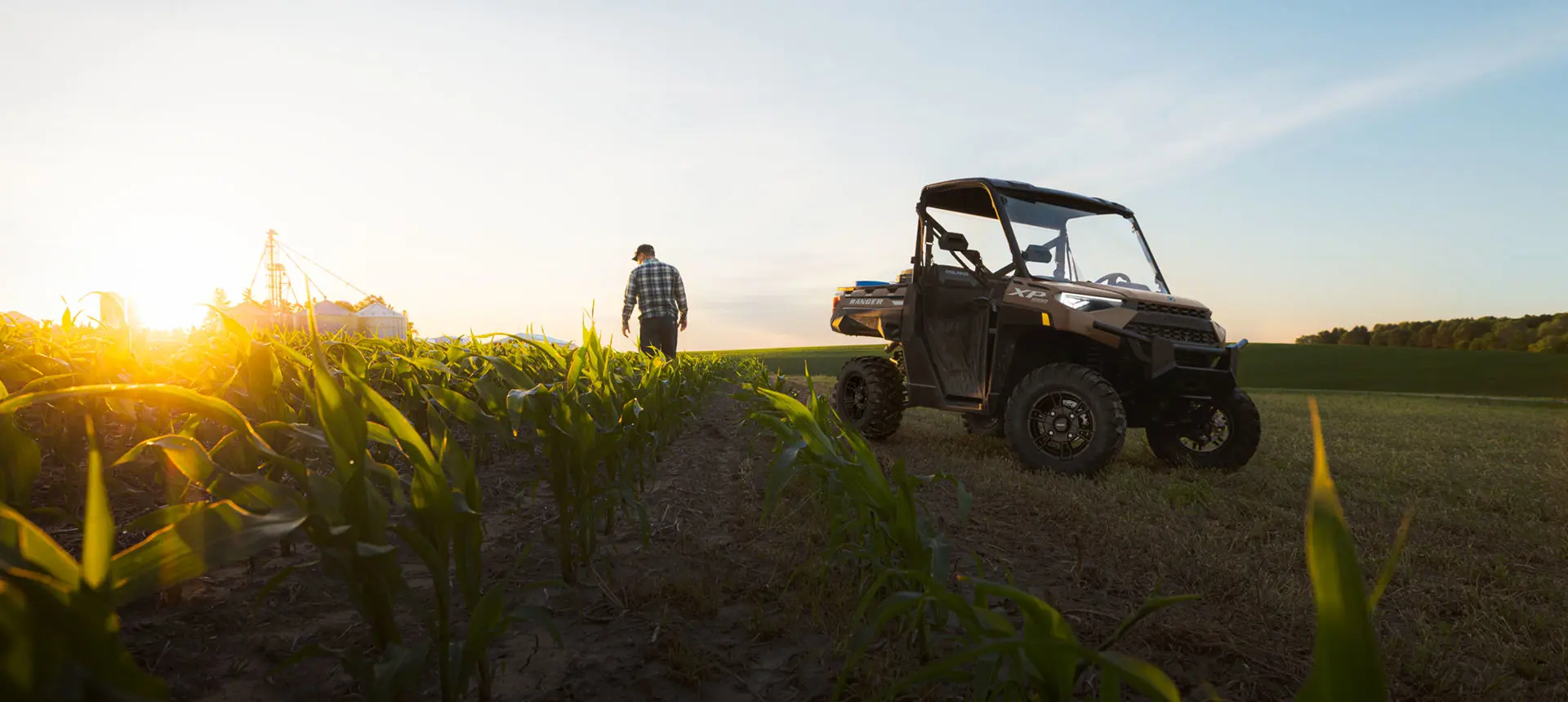 ranger xp 1000 in a field
