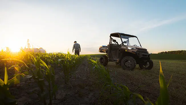 ranger xp 1000 in a field