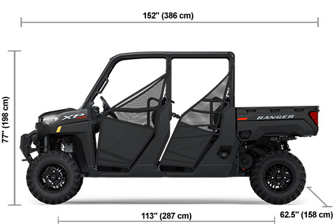 Specs: 2024 Polaris RANGER CREW XP 1000 Premium Super Graphite with ...