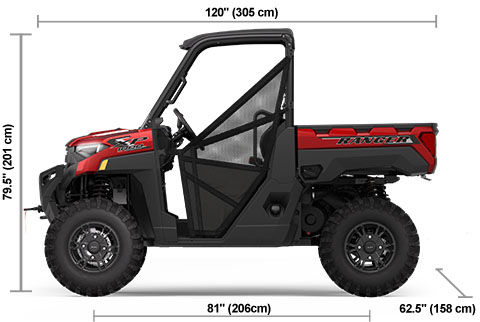 Specs: Polaris RANGER XP 1000 Premium Sunset Red | Polaris Government ...