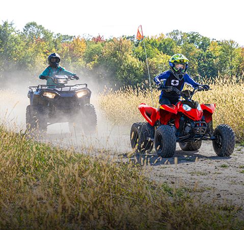 Voir les modèles Outlaw 110 EFI 2026.