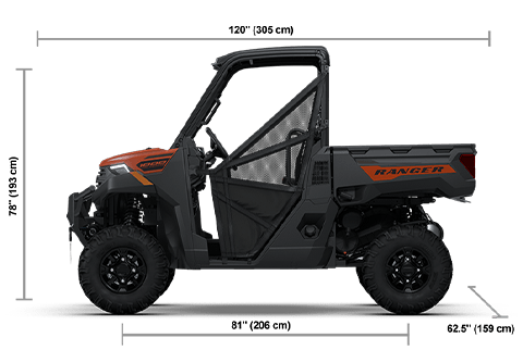 Specs: 2026 Polaris RANGER 1000 Premium Rover Rust