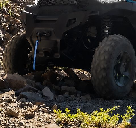 Class-leading 9-inch front & 10-inch rear suspension travel on the 2026 Polaris RANGER SP 570 NorthStar Edition UTV.