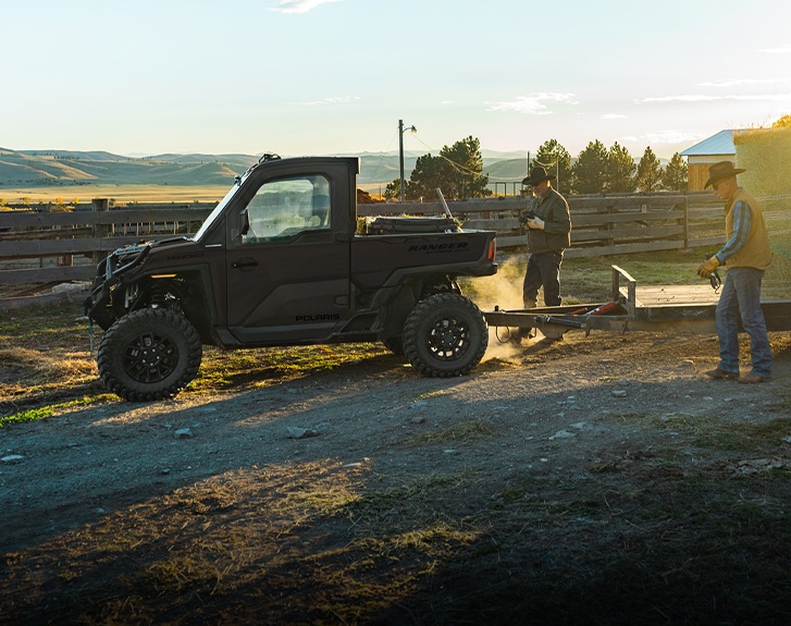 Explore the Farm accessory package for 2026 Polaris RANGER XD 1500 NorthStar Edition extreme duty UTVs.