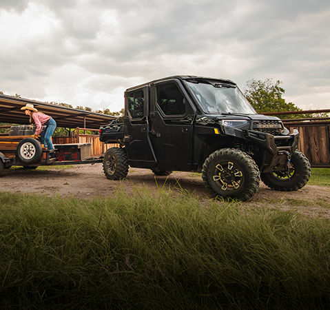 View 2026 Polaris RANGER CREW XP 1000 Texas Edition models.