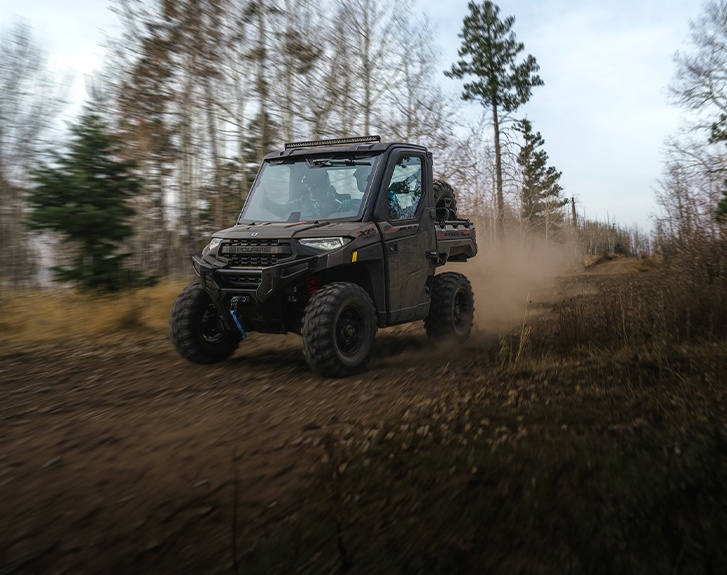 Explore the Trail Riding accessory package for 2026 Polaris RANGER XP 1000 NorthStar Edition UTVs.