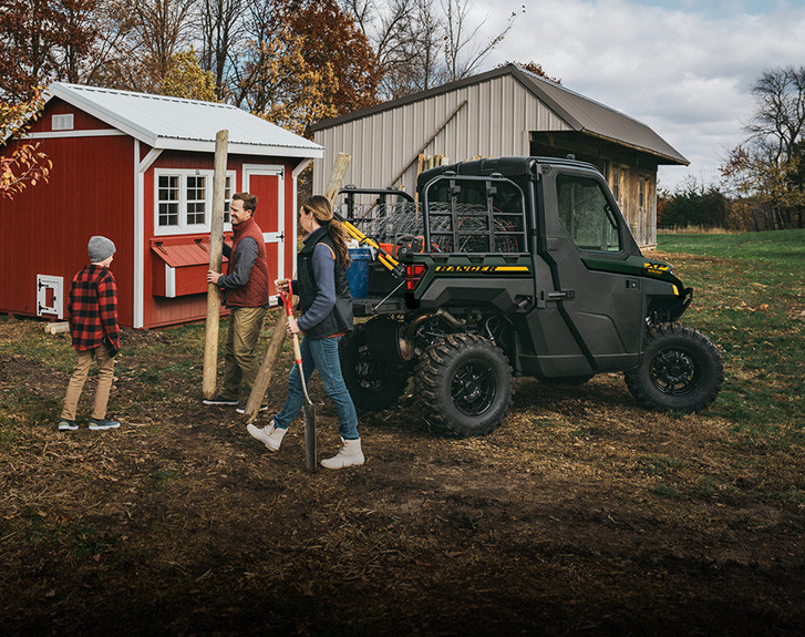 Explore accessories from the Property Maintenance Package for the 2027 RANGER XP 1000 Mud Edition UTV.