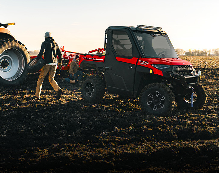 Explore accessories from the Farm & Ranch Package for the 2027 Polaris RANGER XP 1000 Texas Edition UTV.