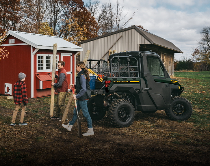Explore accessories from the Property Maintenance Package for the 2027 Polaris RANGER XP 1000 NorthStar Trail Boss Edition UTV.