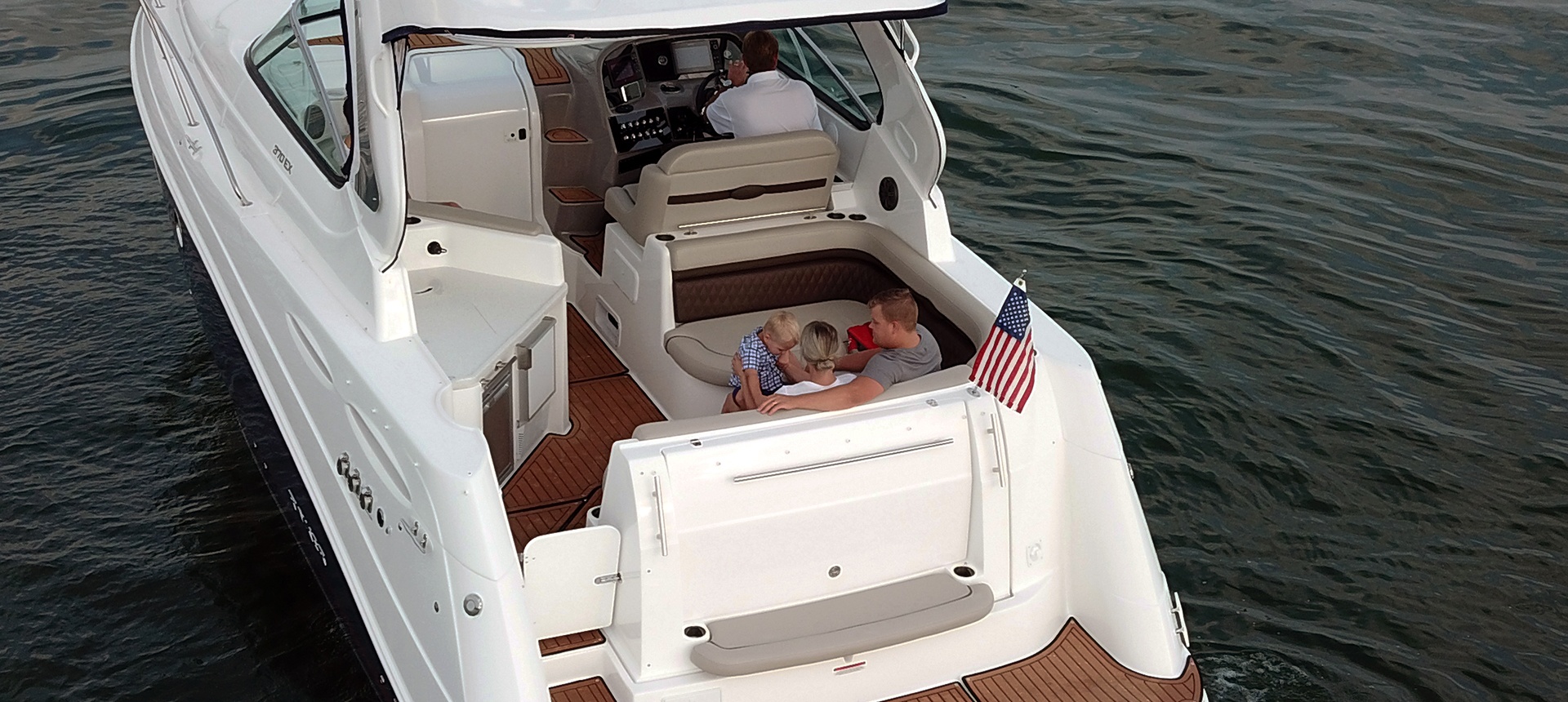 Pic of the back deck of the boat