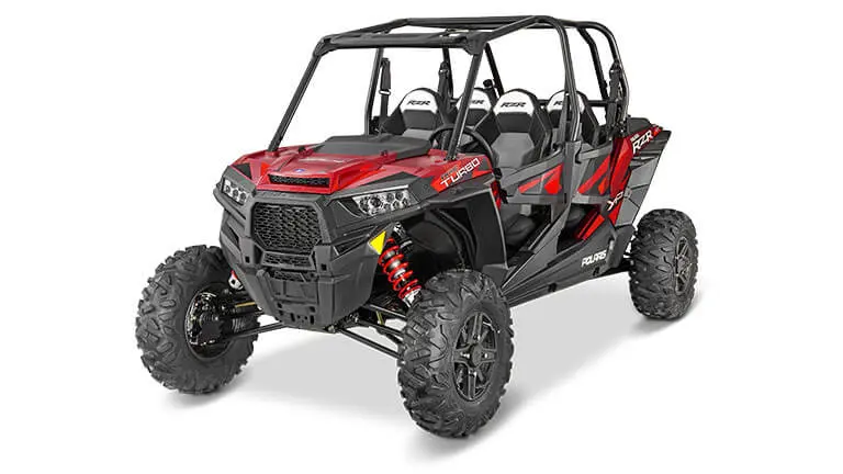 2016 Polaris RZR XP 4 TURBO EPS MATTE SUNSET RED