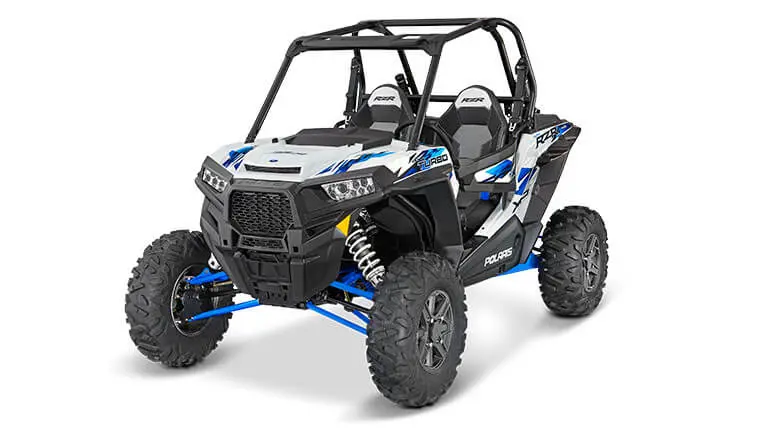 2016 Polaris RZR XP TURBO EPS MATTE WHITE LIGHTNING