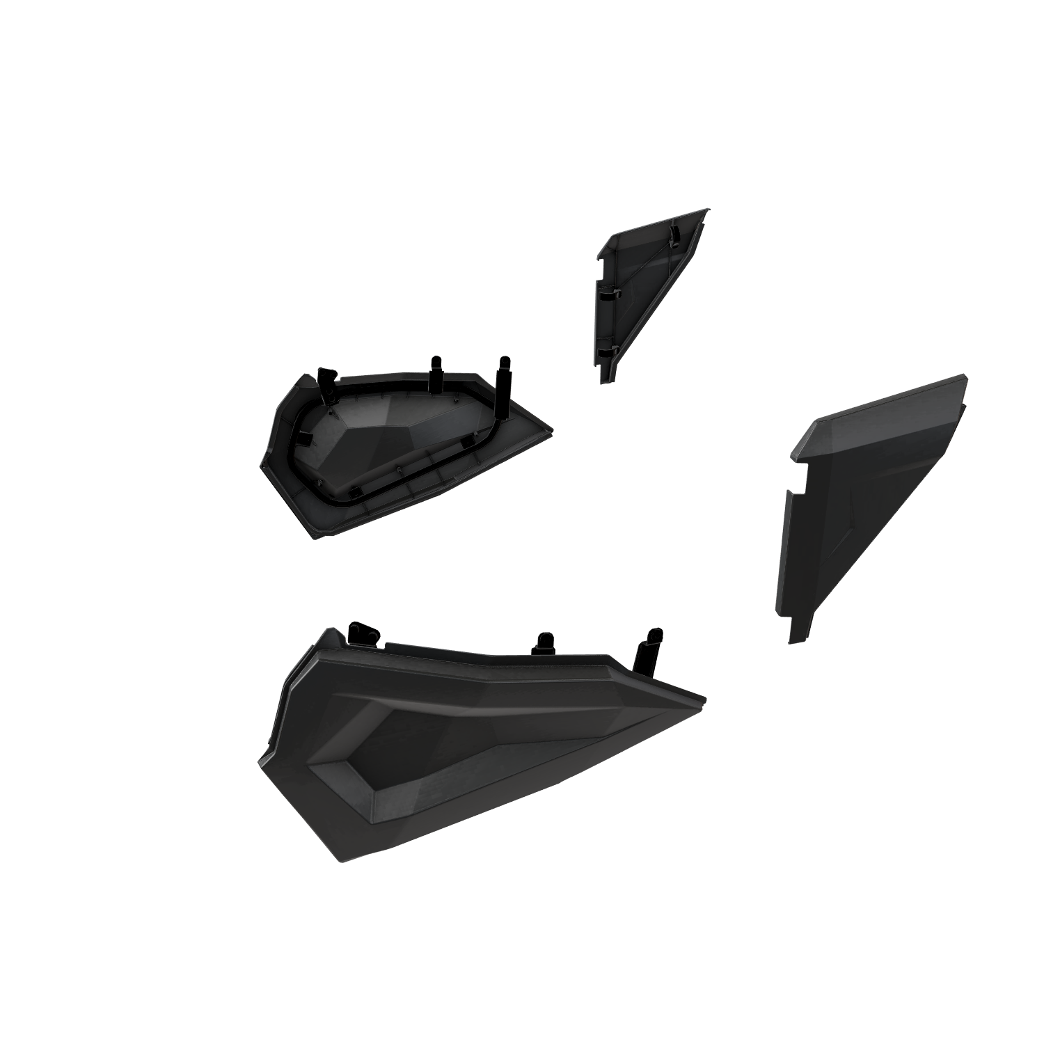 Lower Door Inserts for RZR XP 1000, S 900 & Turbo S, Front